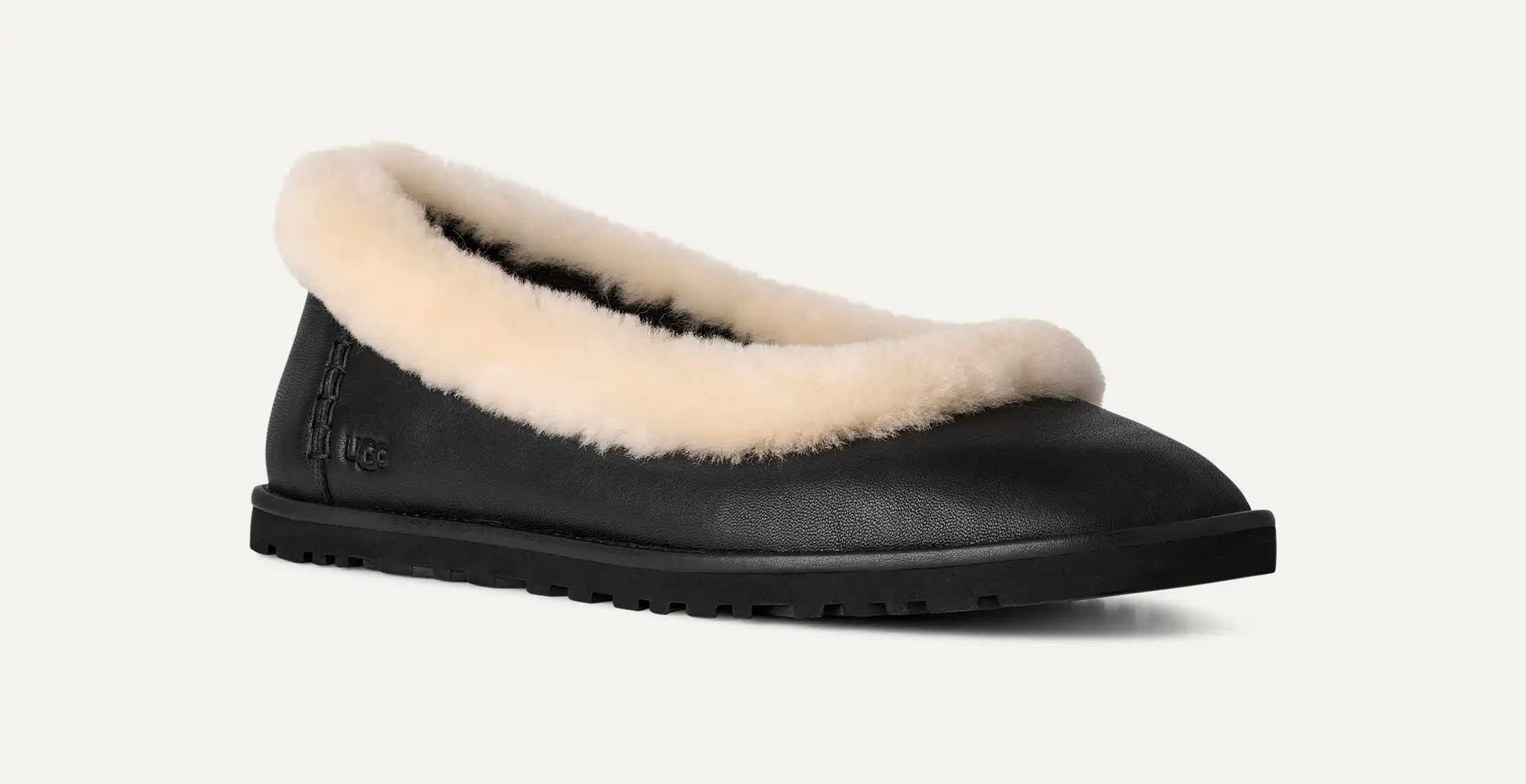 Women's Zora Leather Ballet Flat - Image 3