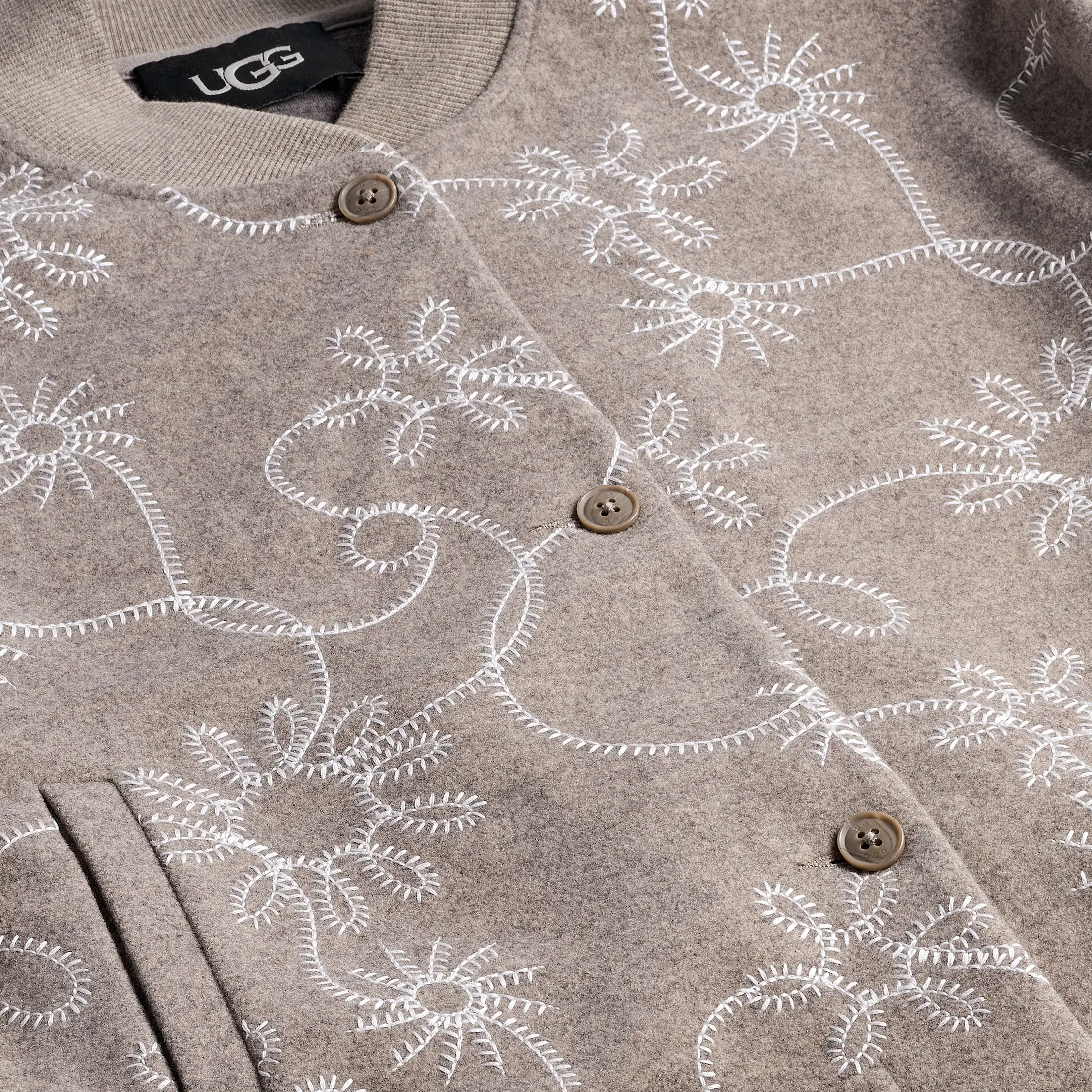 Women's Botanic Embroidered Jacket - Image 7